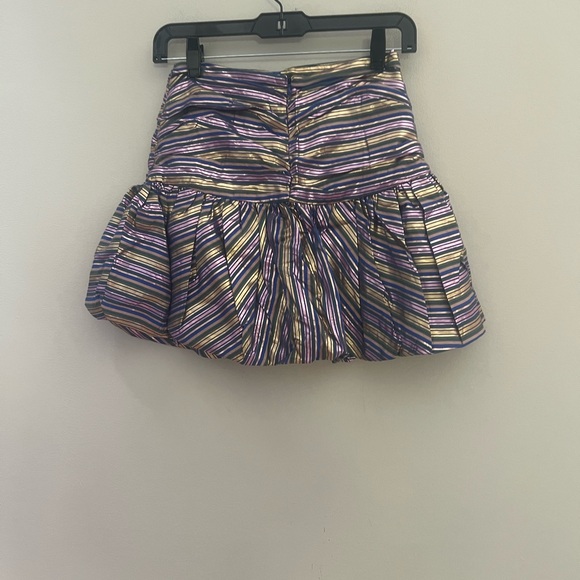 Zara Vibrant Striped Mini Skirt - Picture 9 of 13